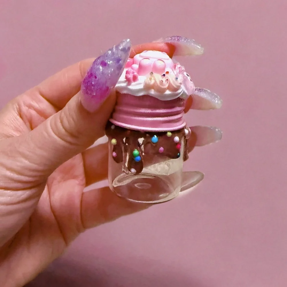 Decoden Mini Jar, My Melody Easter Cosplay Bunny, Choco Frosting Drip, Kawaii